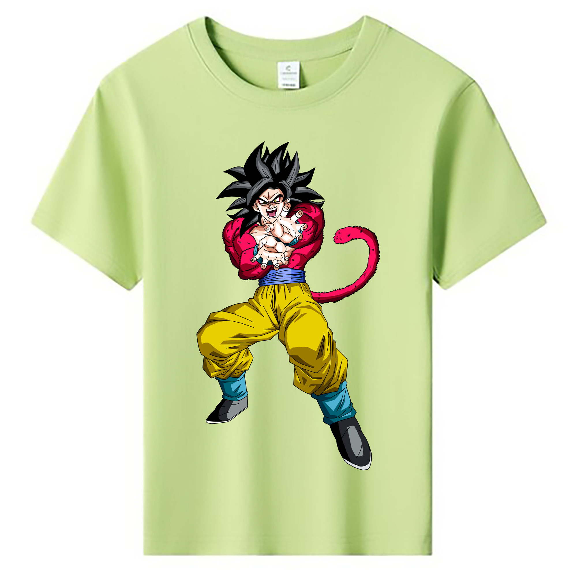 （画像用） ドラゴンボール 孫悟空（そん ごくう）Son Goku カカロット DRAGON BALL Kakarotto 綿100％キッズTシャツ（フロントプリント）